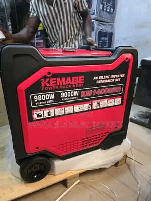 10kva Kemage Remote Control Inverter Soundproof Petrol Gen Low Fuel