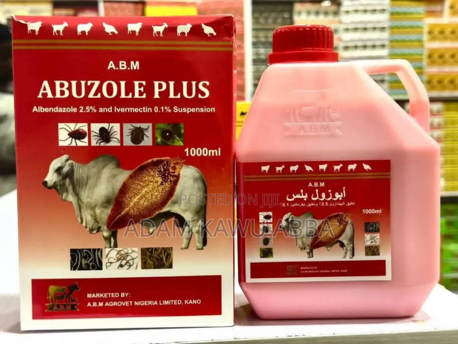 Abuzole Suspension 1000ml