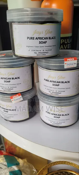 Jessy's Glow . ( Pure African Black Soap )