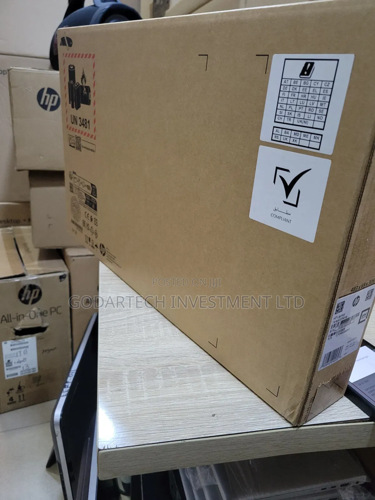 New Laptop HP 14S 8GB Intel Core i3 SSD 512GB