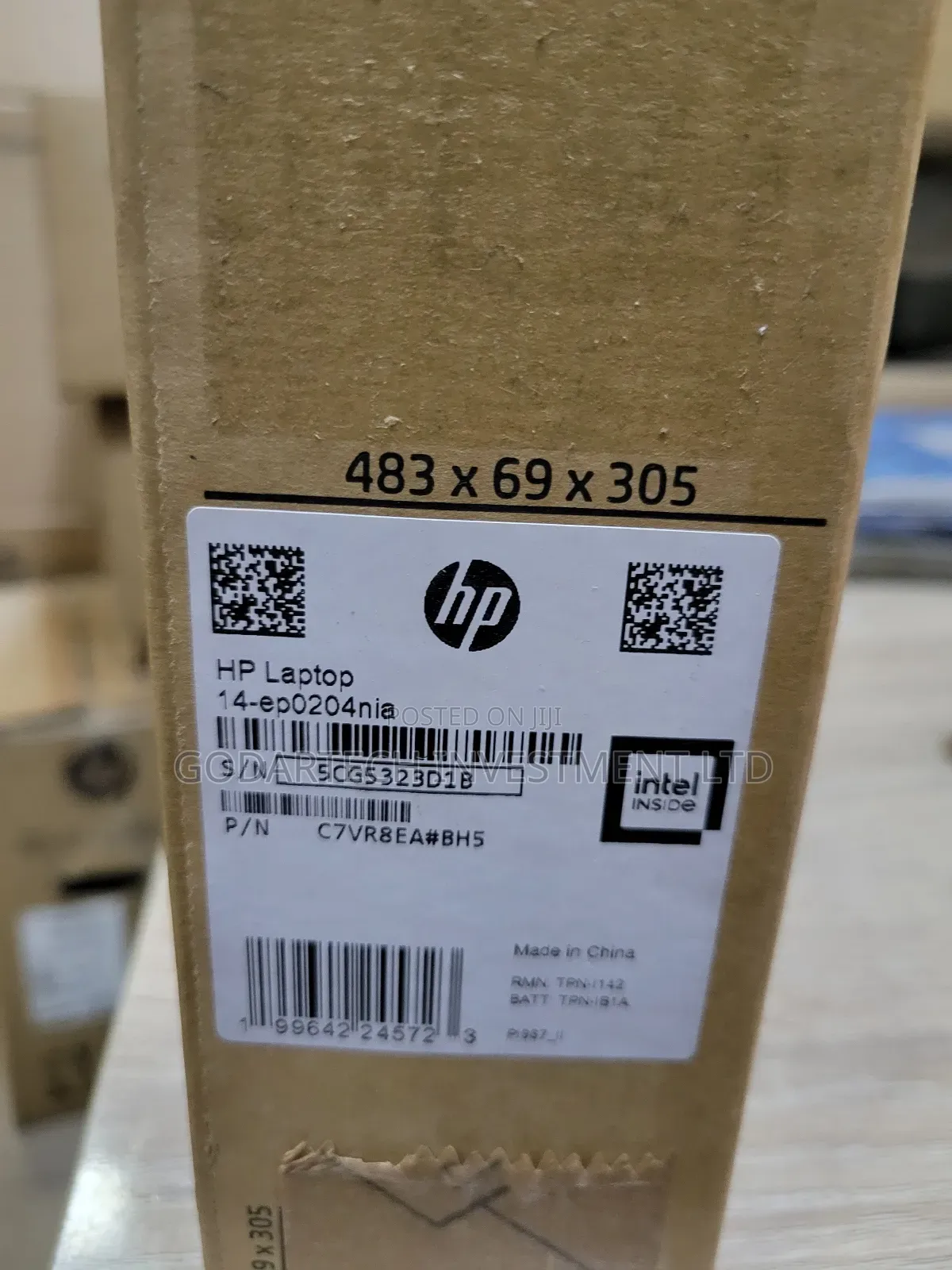 New Laptop HP 14S 8GB Intel Core i3 SSD 512GB