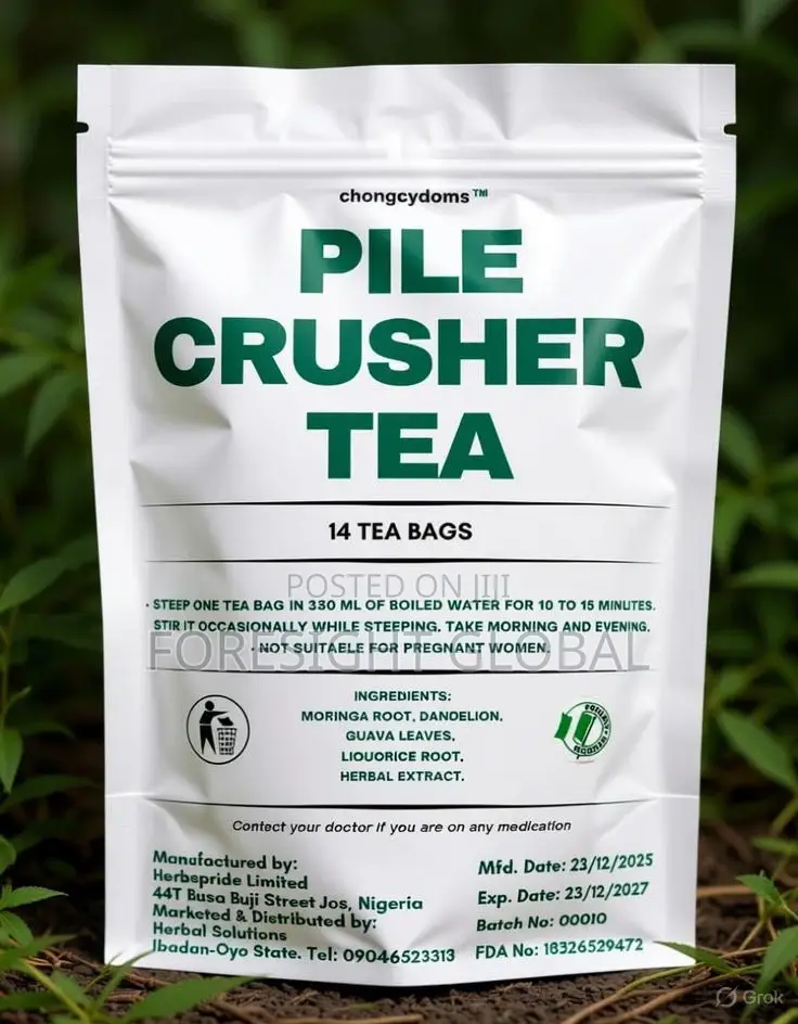 Pile Crusher Herbal Tea Combo