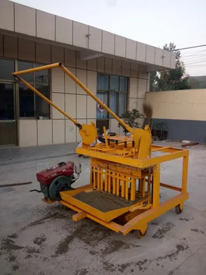 Mobile Block Moulding Maching