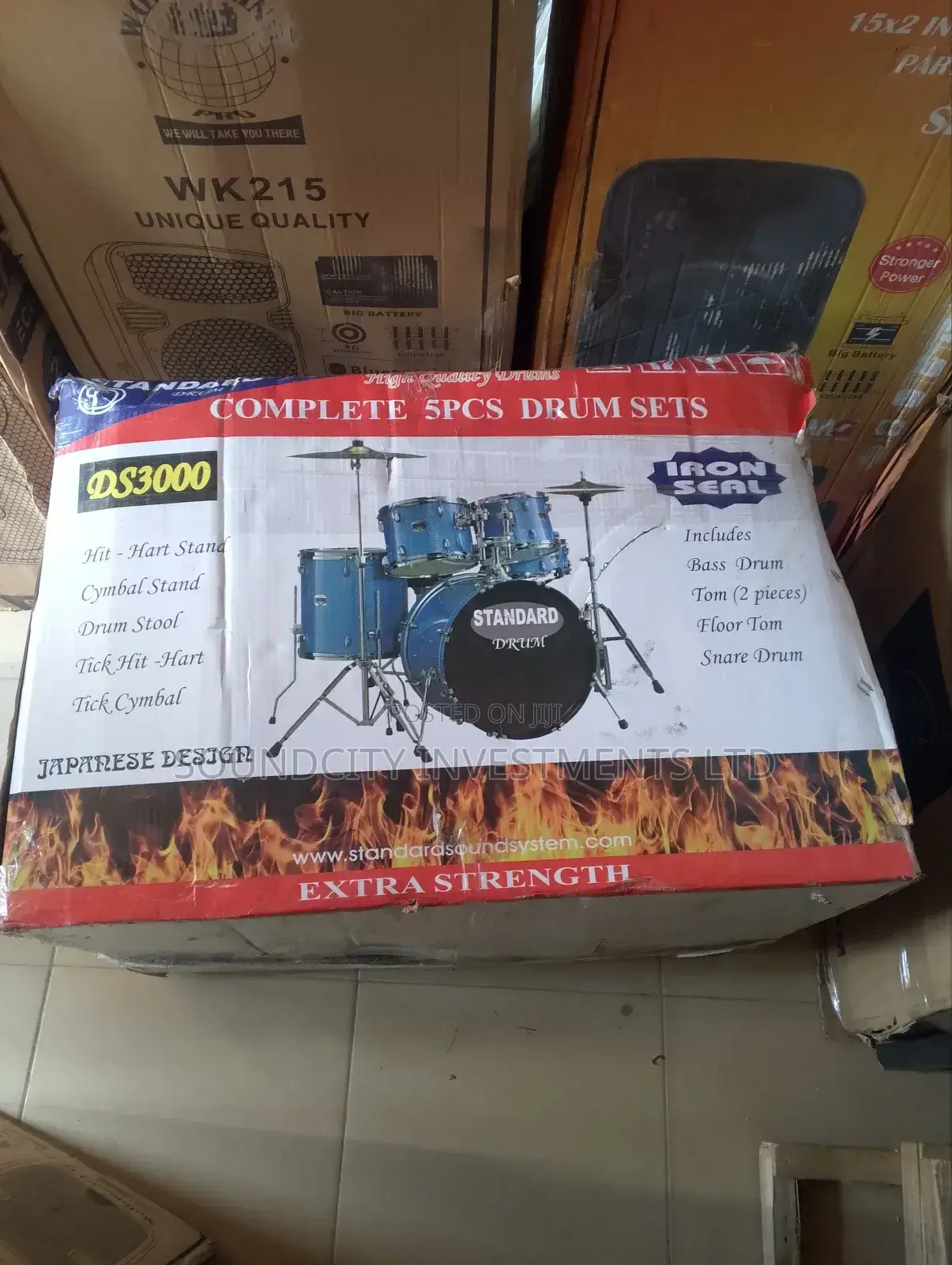 Standard Iron Seal 5pcs Drum Set