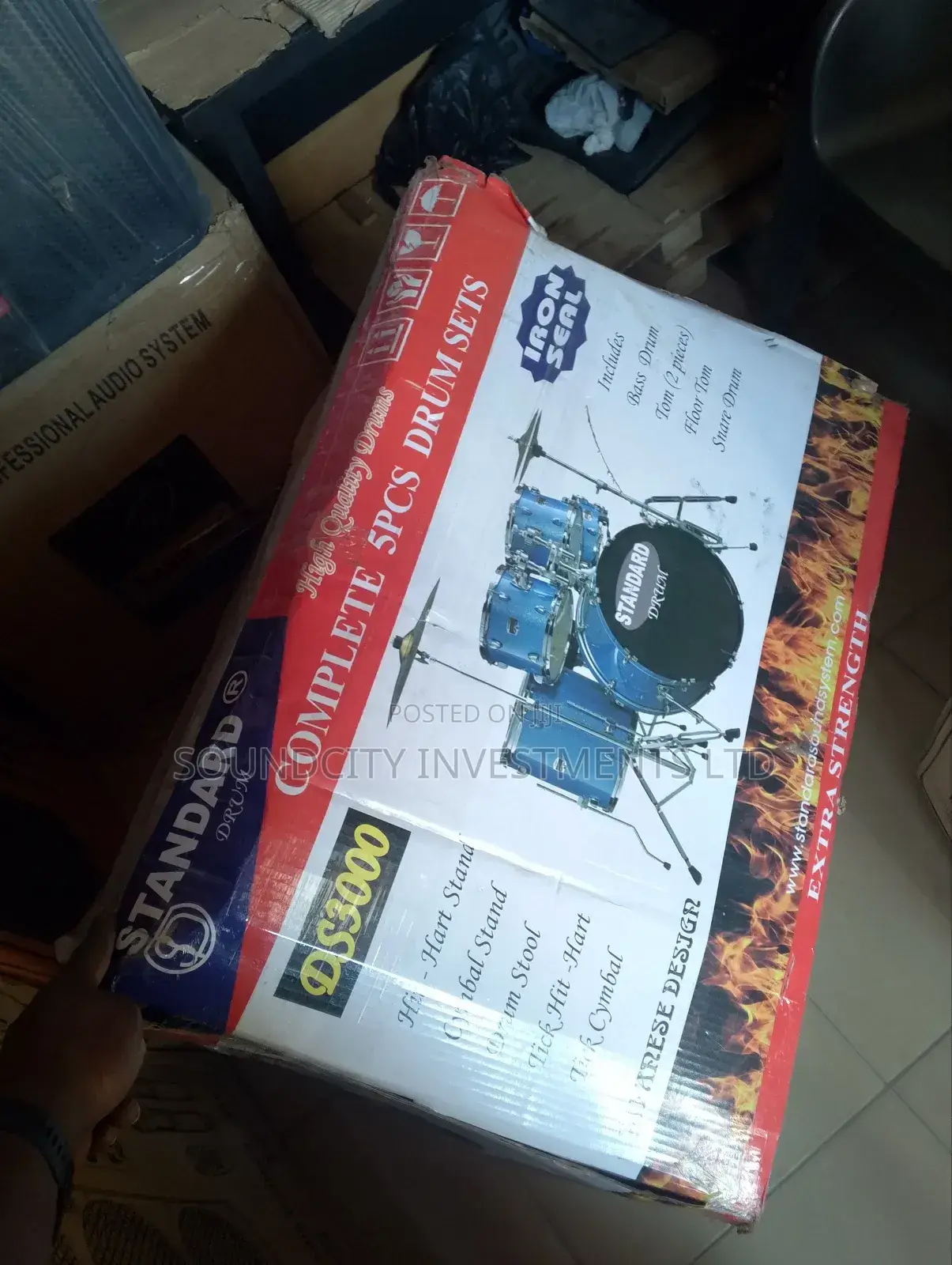 Standard Iron Seal 5pcs Drum Set