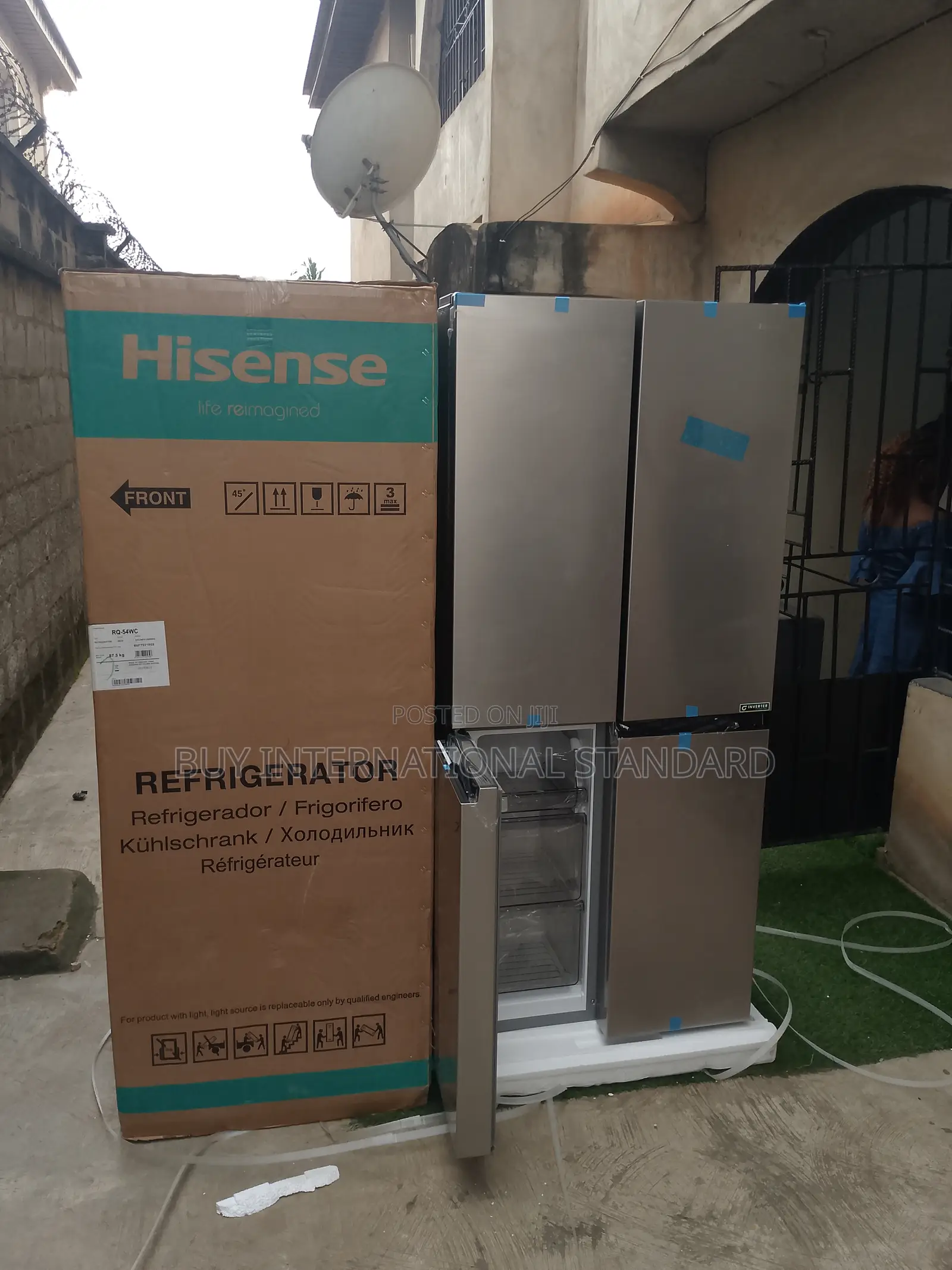 Hisense Cross-Door Fridge – Long Lasting Performance