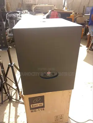 Pair Of Mighty 18" Single Subwoofer.