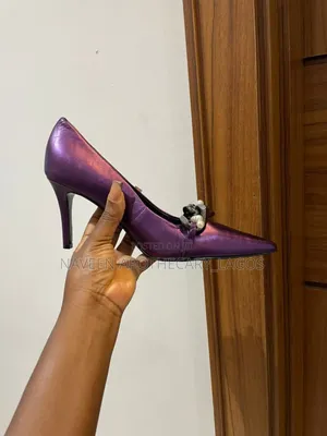 Purple Heel Shoes