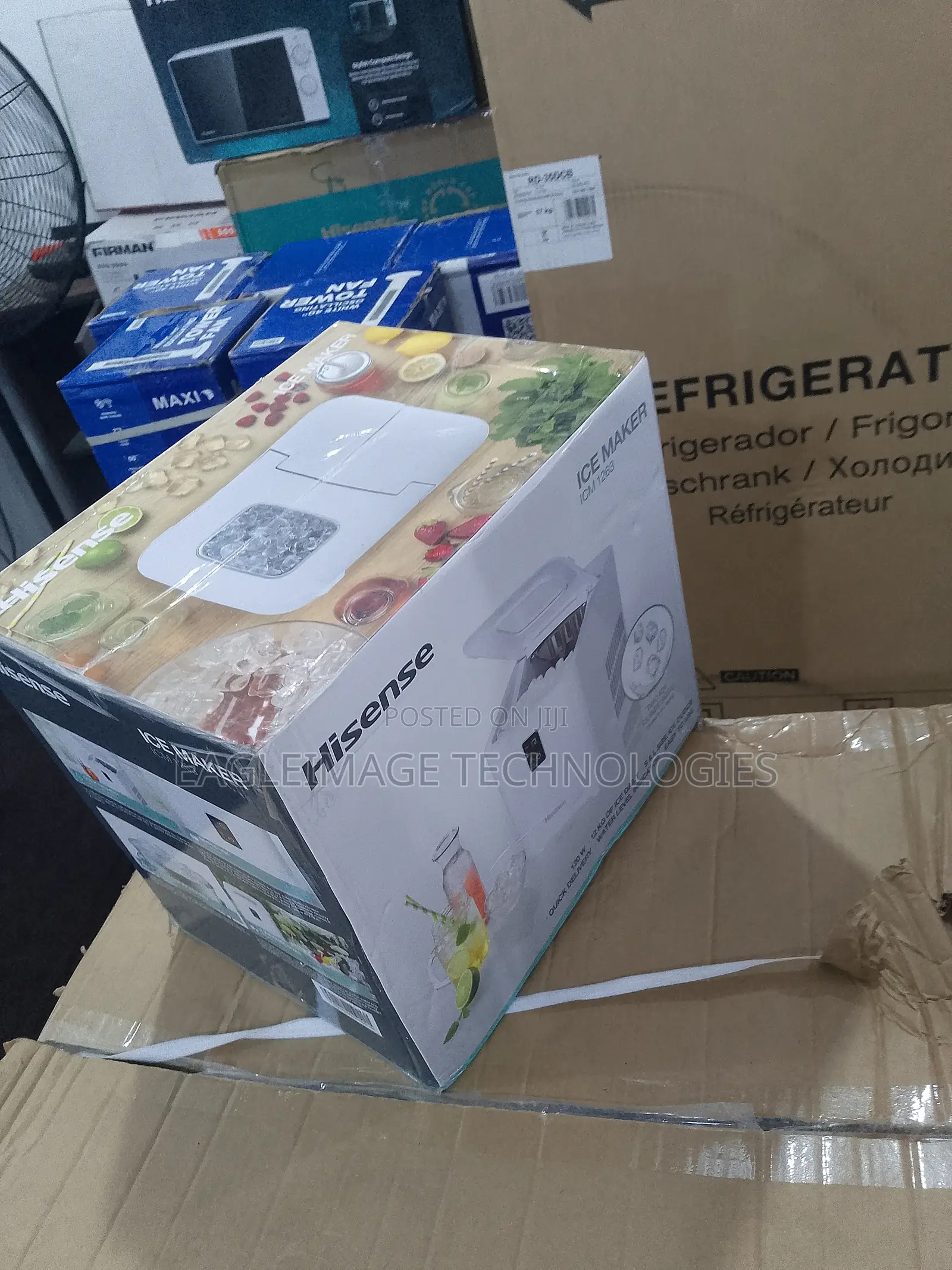 Hisense 12kg Daily Ice Maker Icm1263 - Portable Compact
