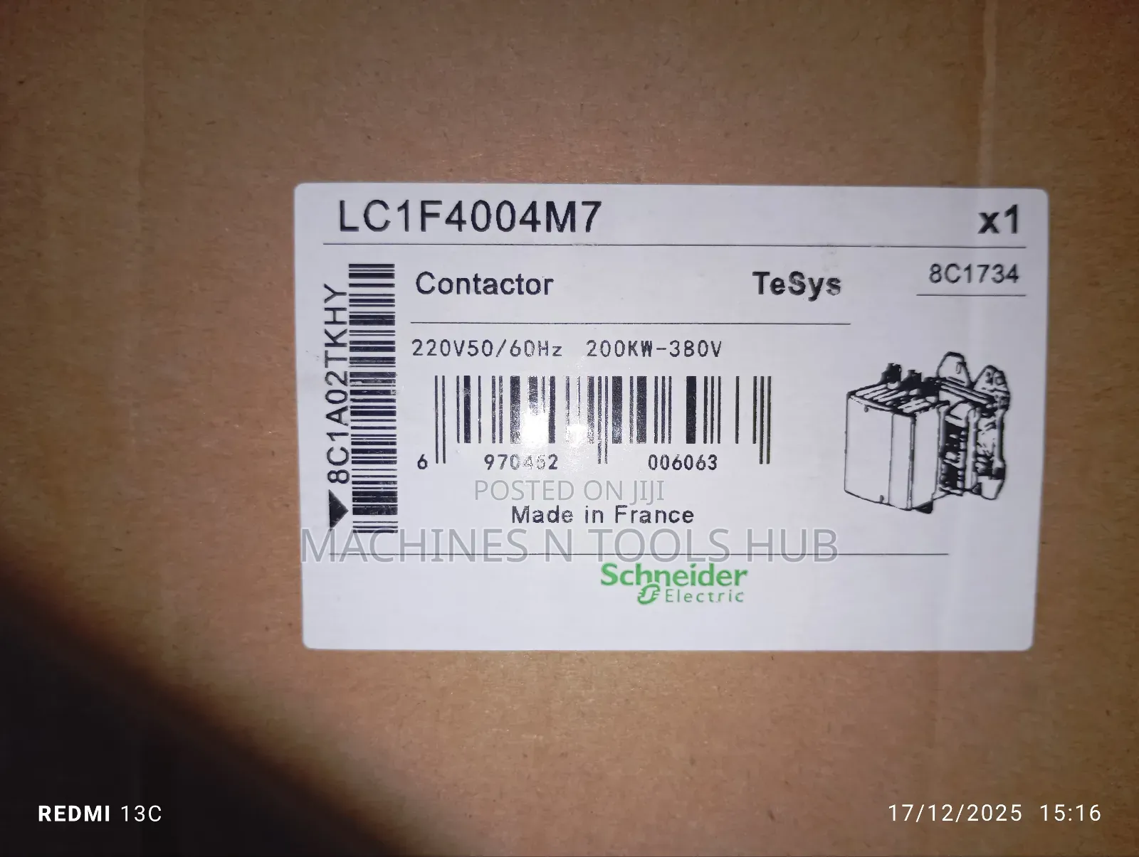 500a Tesys Schneider Schneider Electric Contactor