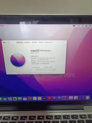 Laptop Apple MacBook Pro 2015 8GB Intel Core I5 SSD 256GB