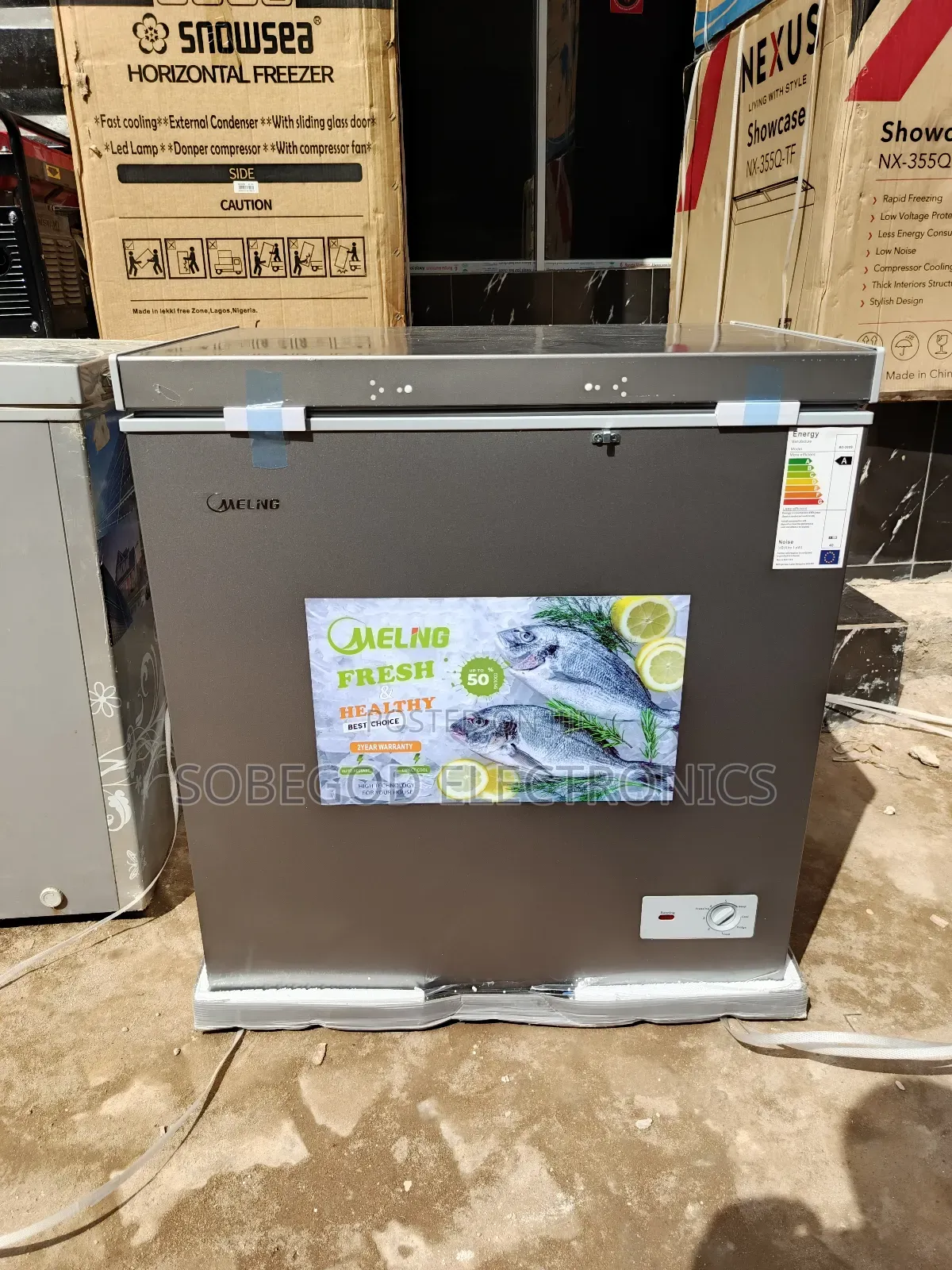 Original Meling Horizontal Freezer Bd-200s