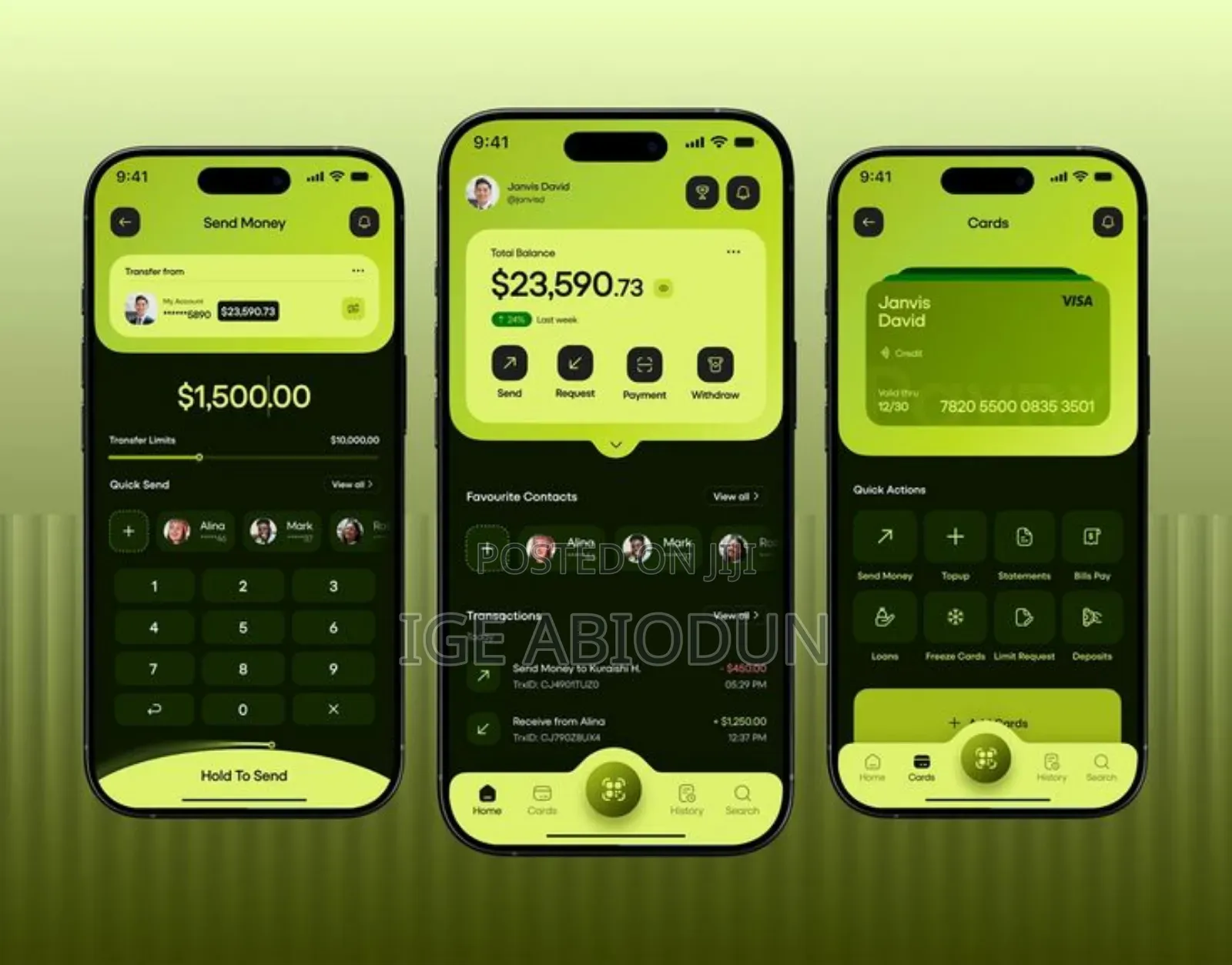 Money Transfer App Ui/Ux Design