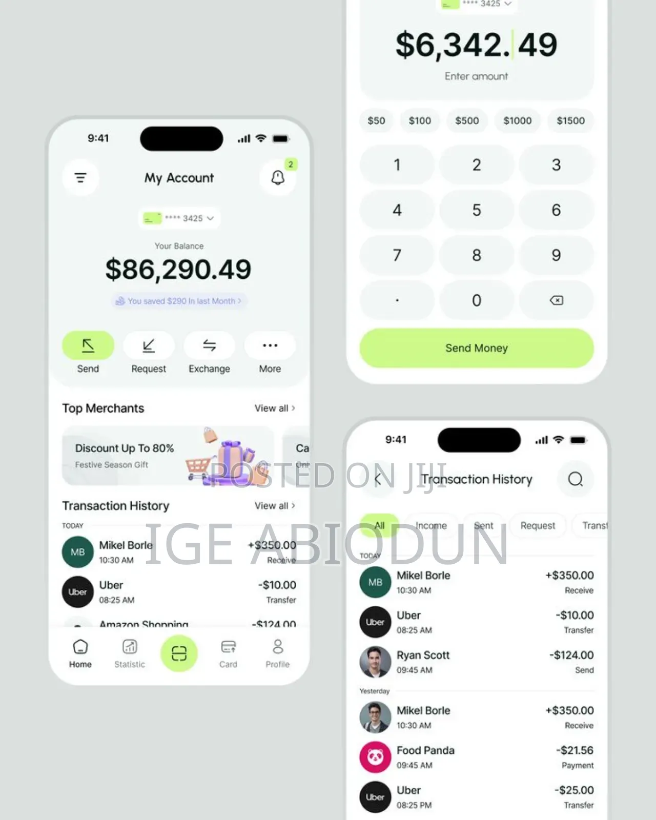 Money Transfer App Ui/Ux Design