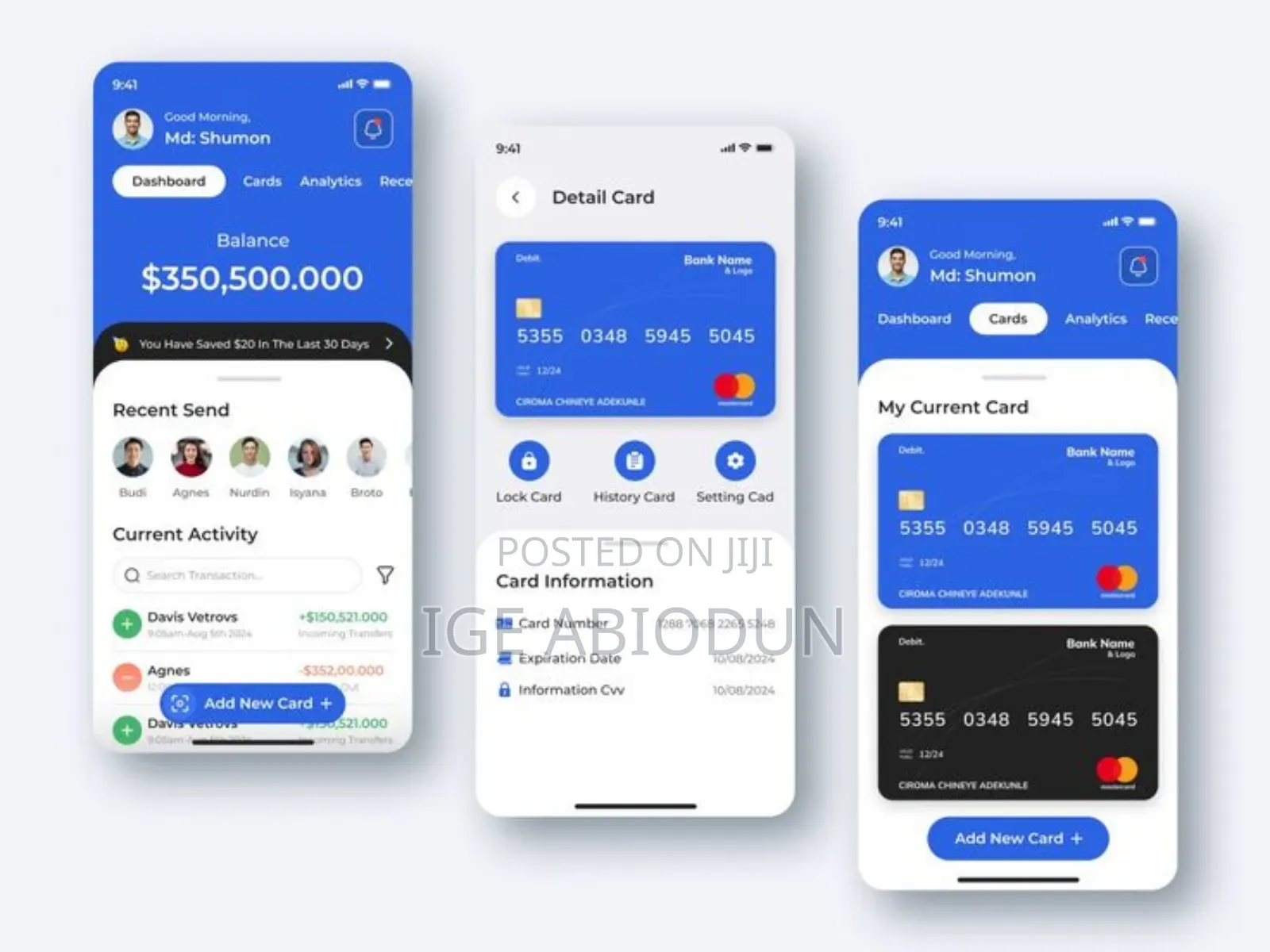 Money Transfer App Ui/Ux Design