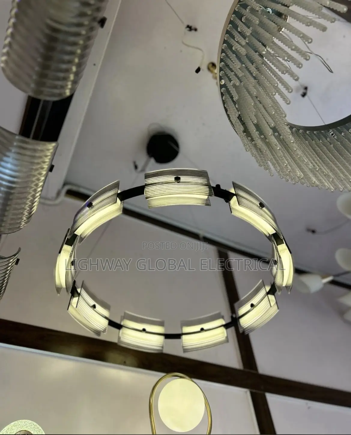 Round Glass Luxury Chandelier