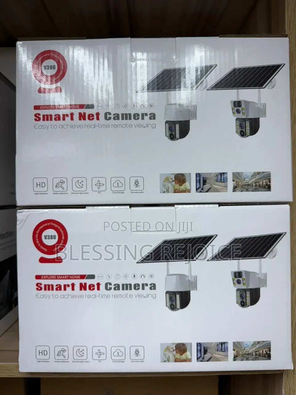 Smart Net CCTV Double Lens PTZ Solar Camera 4g