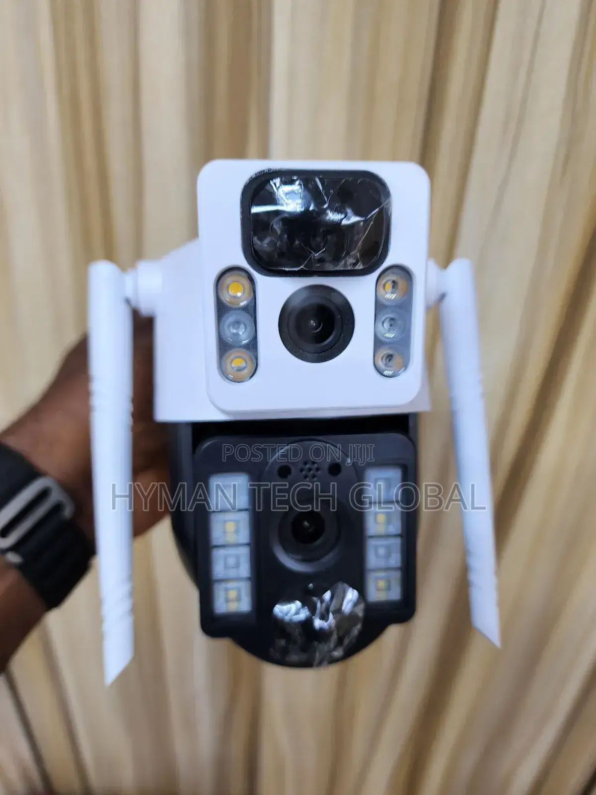4g Smat Net Solar PTZ Camera With Double Lens