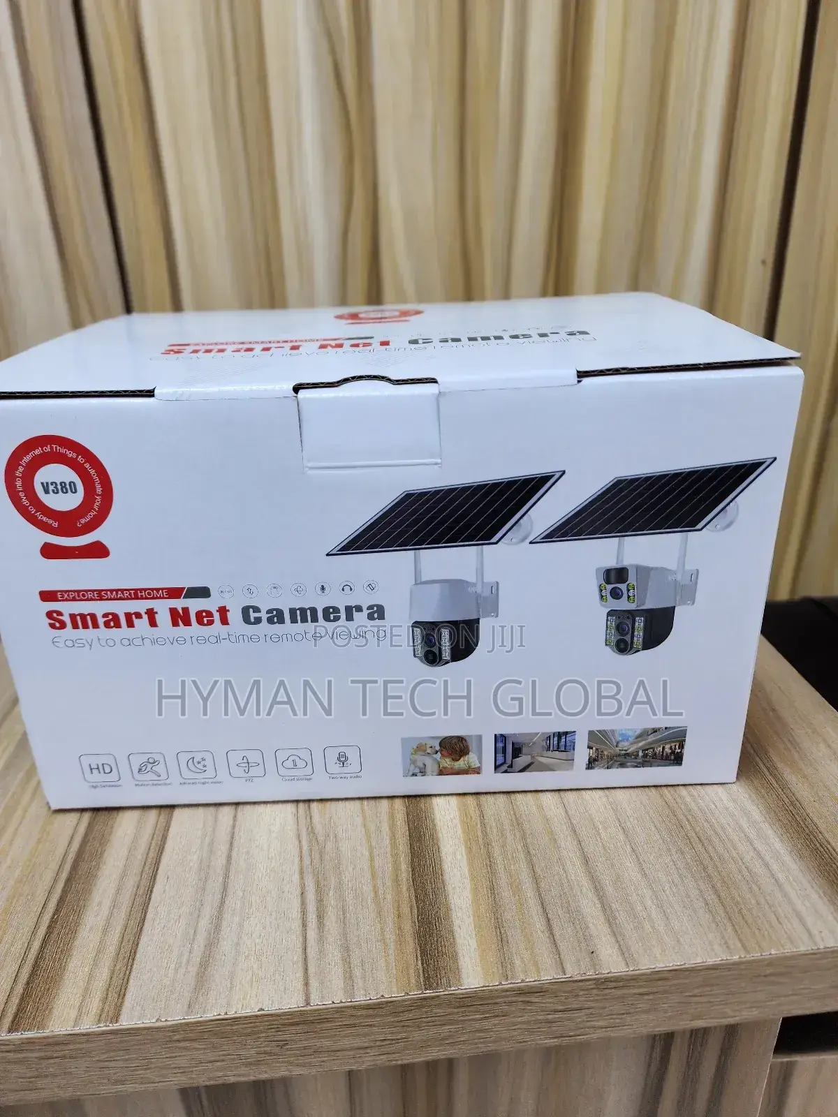4g Smat Net Solar PTZ Camera With Double Lens