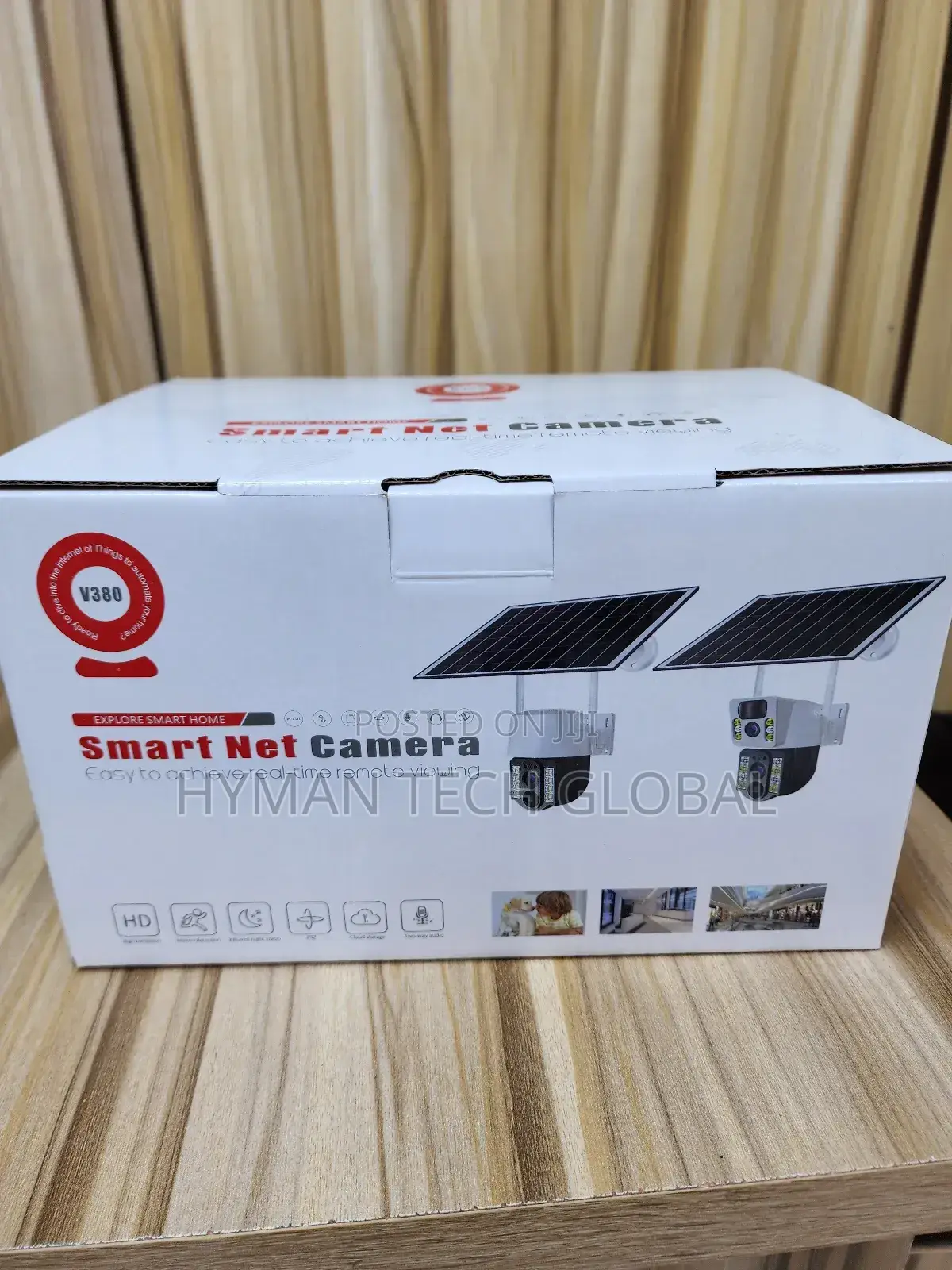 4g Smat Net Solar PTZ Camera With Double Lens