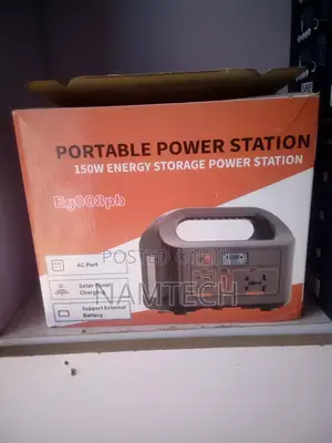 Portable Power Station 150w + 30w Solar Panel