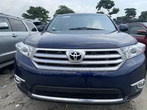 Toyota Highlander Limited 2012 Blue