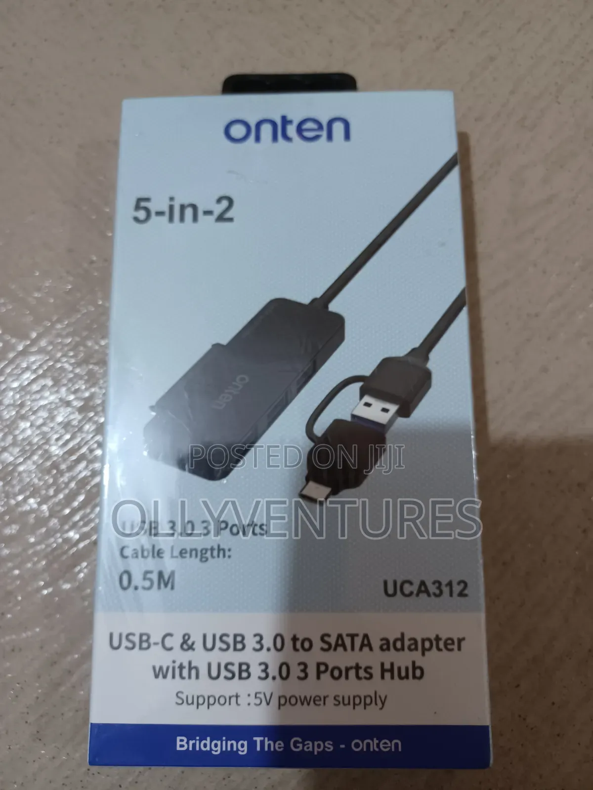 Onten 5 in 2 USB 3.0 3port Uca312