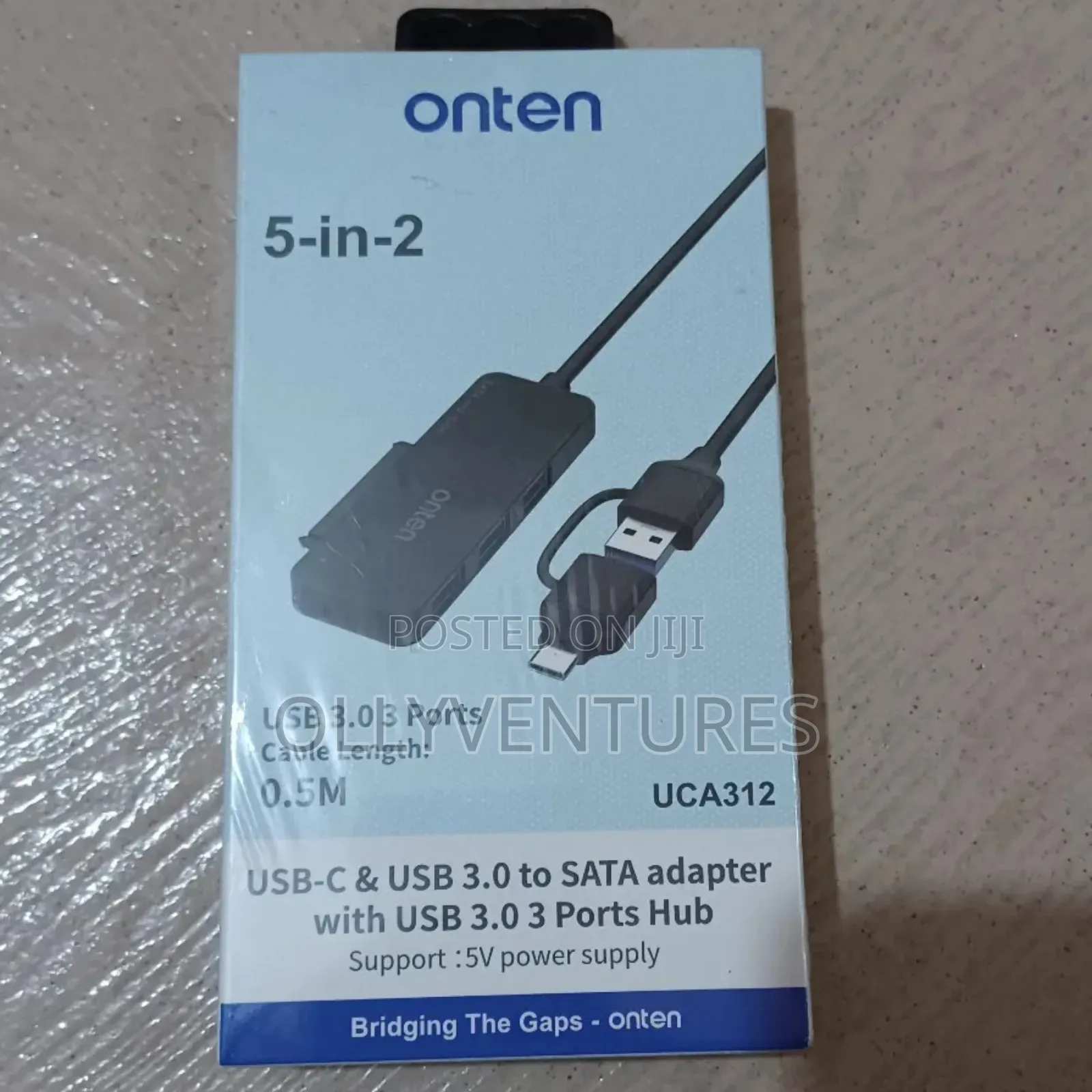 Onten 5 in 2 USB 3.0 3port Uca312