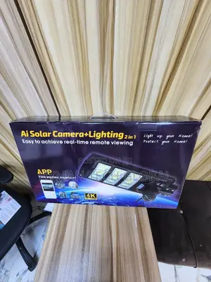 450w Ai Solar Street Light With Hd CCTV Camera Free Pole