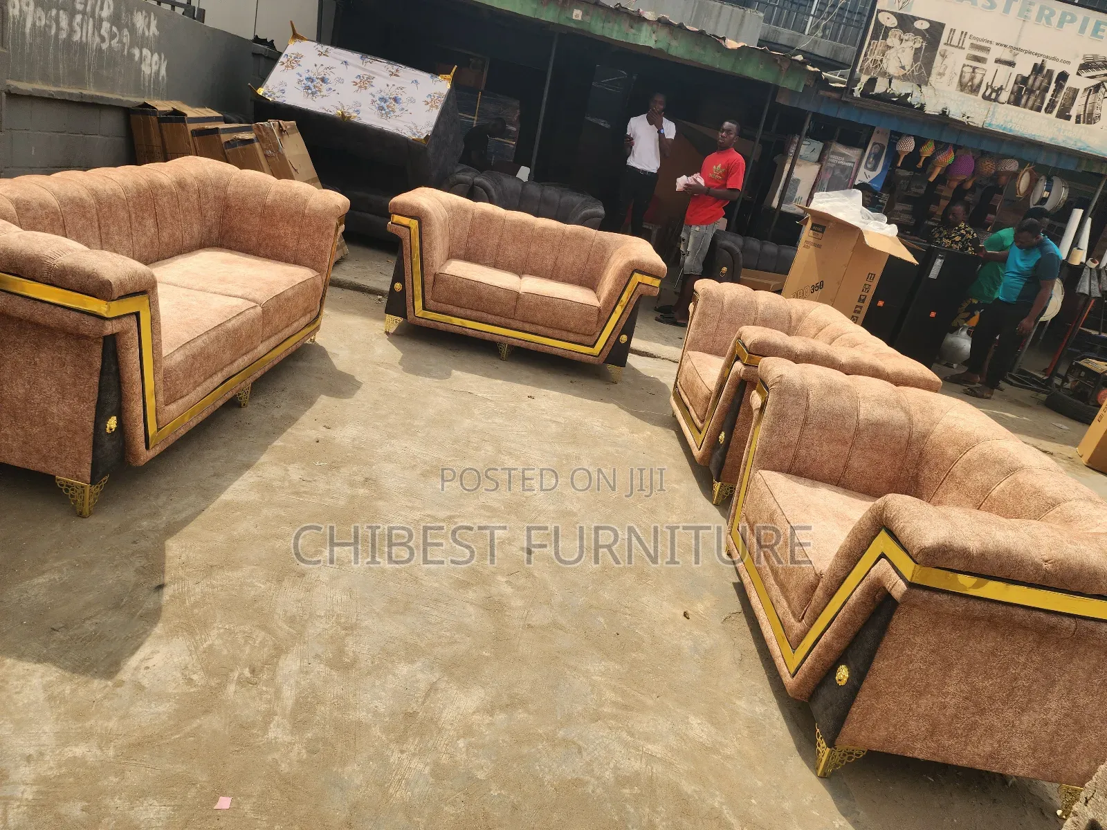 Executive Set of Sitting Room Sofa Chairs