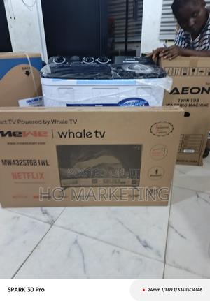Mewe 43" Android Smart Led Tv - Frameless Design, Powerful Dolby Sound