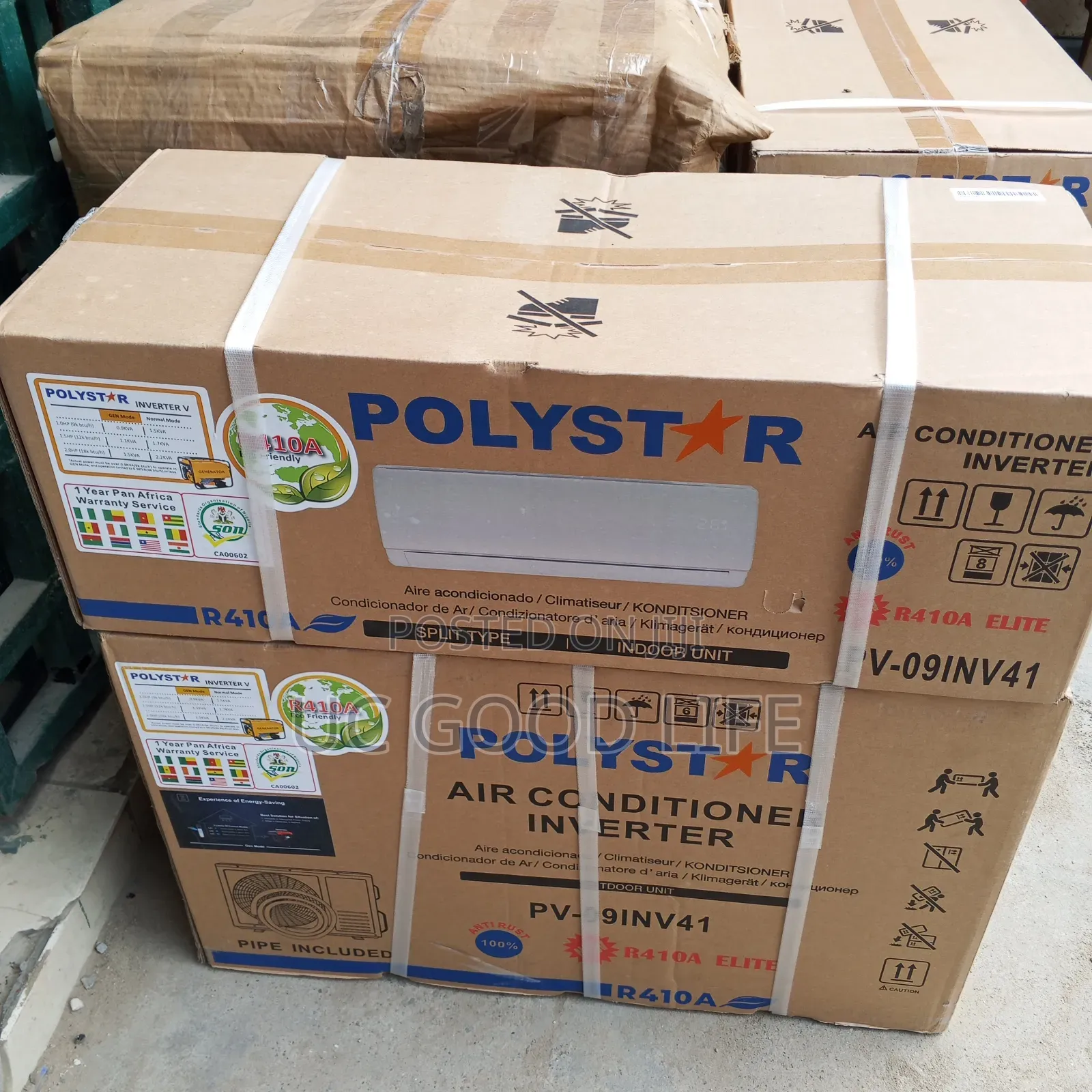Polystar 1.5hp Inverter Ac