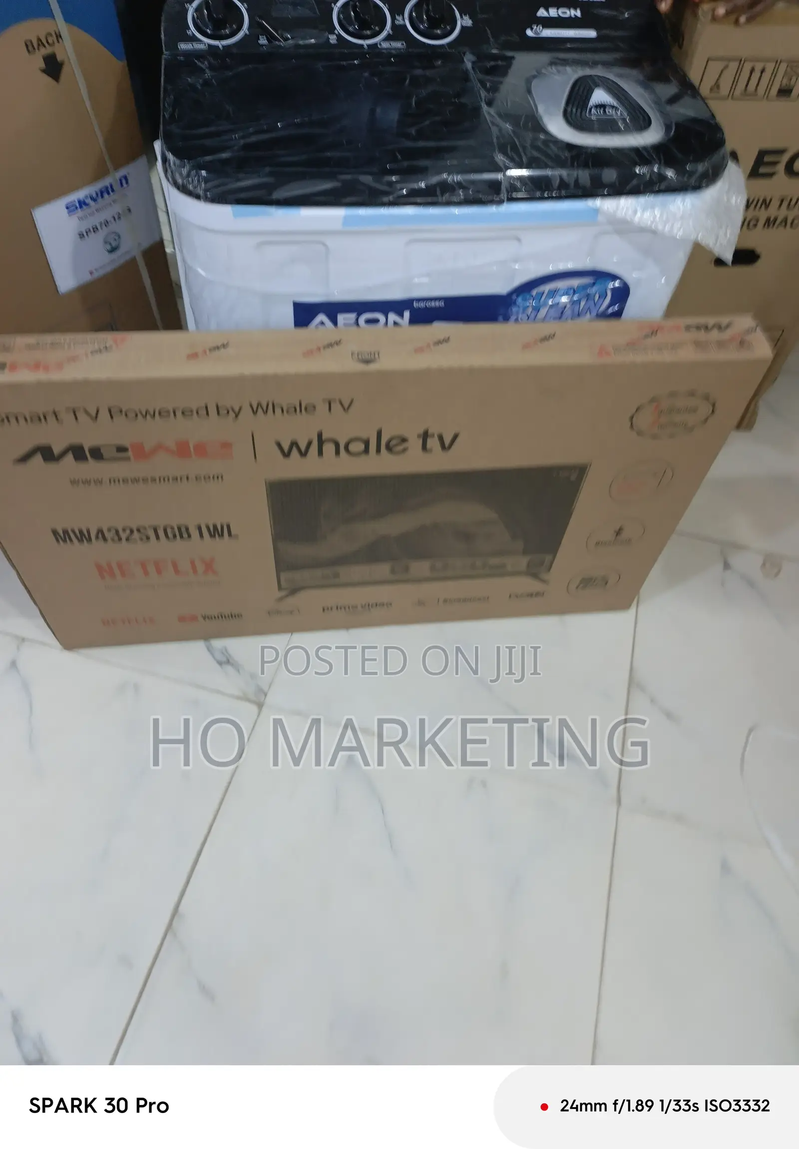 Mewe 43" Resolution Smart Android Tv - Dolby Audio, Voice Control