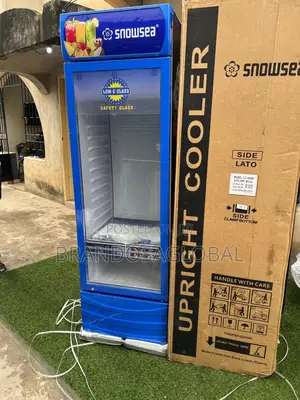 Original Snowsea 400l Glass Door Upright Chiller Lc-400