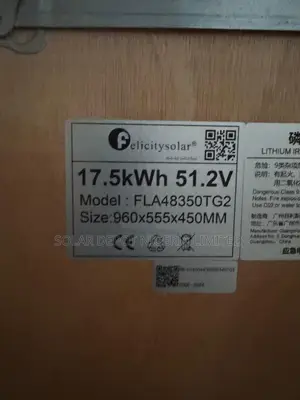 17.5kwh 51.2v Felicity Lithium Battery
