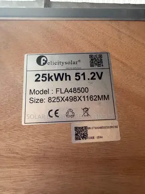 25kwh Felicity Lithium Battery 51.2v