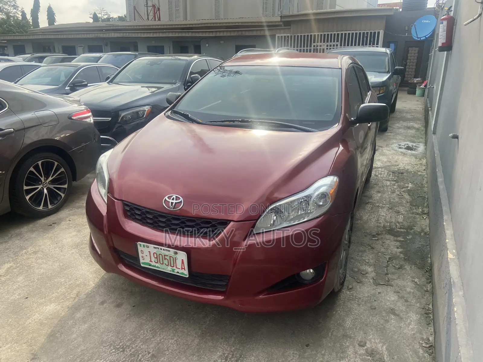 Toyota Matrix 2010 Red