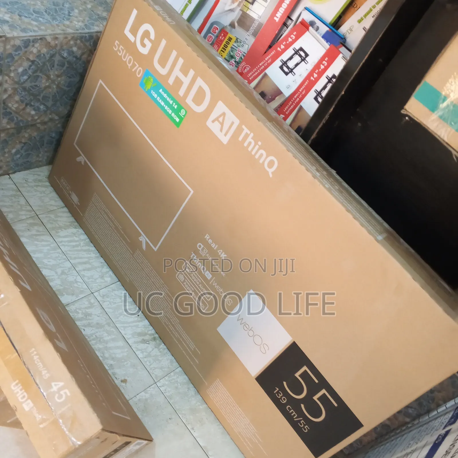 55 Inches Lg Smart Tv - UC GOOD LIFE Price: ₦ 380,000 on Jiji.ng [Lekki]