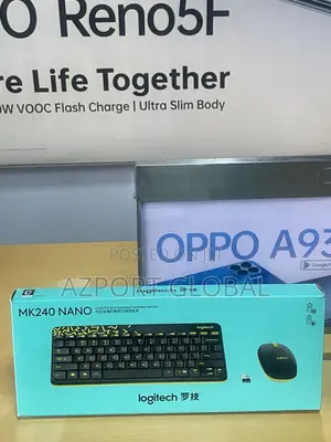 Logitech Mk240 Nano Wireless Keyboard