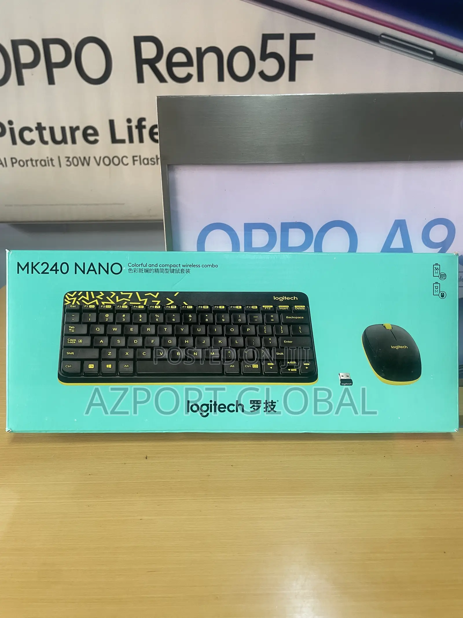 Logitech Mk240 Nano Wireless Keyboard