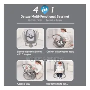 Mastela 3-in-1 Deluxe Multi-functional Bassinet