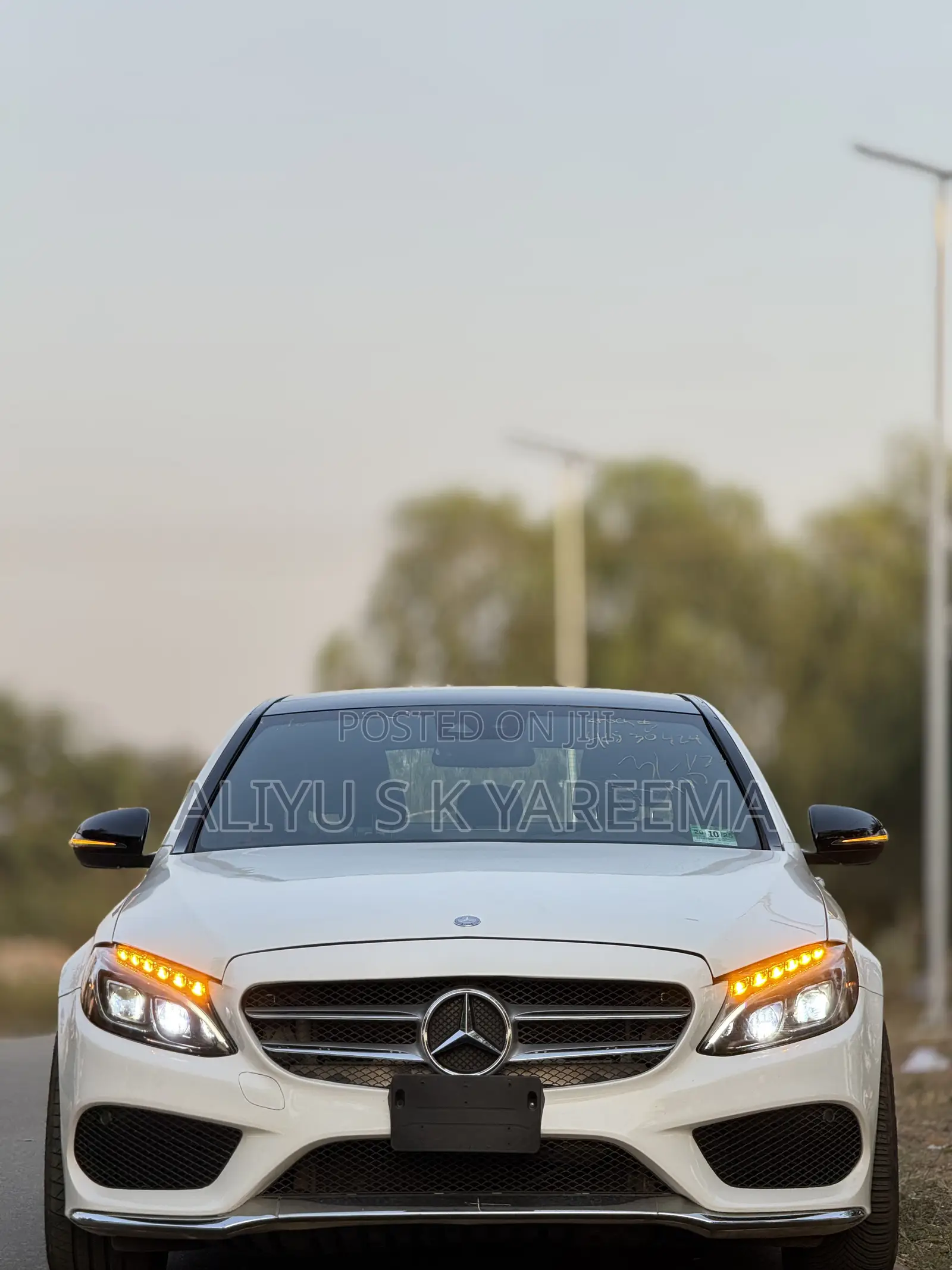Mercedes-Benz C450 2017 White