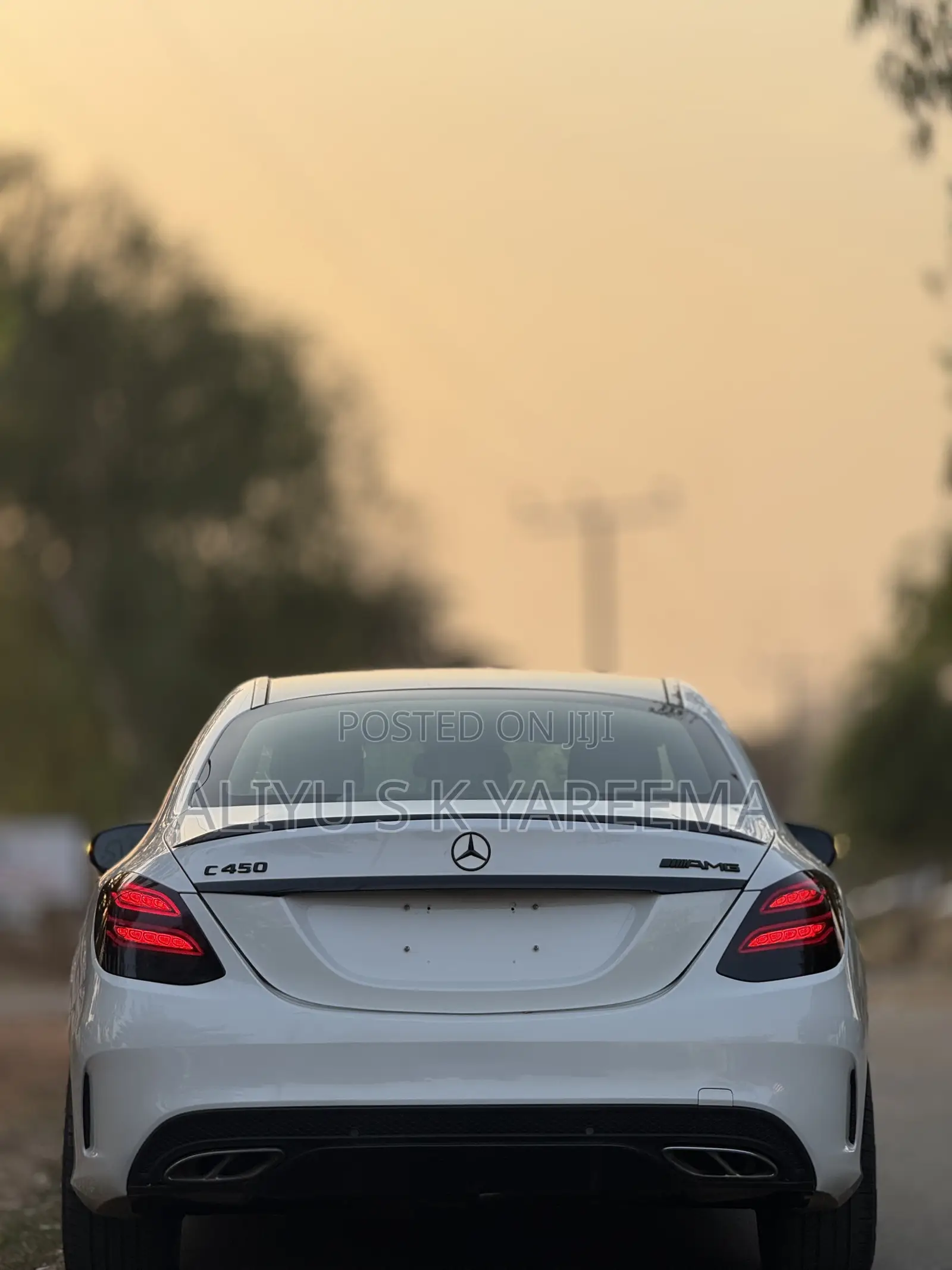 Mercedes-Benz C450 2017 White