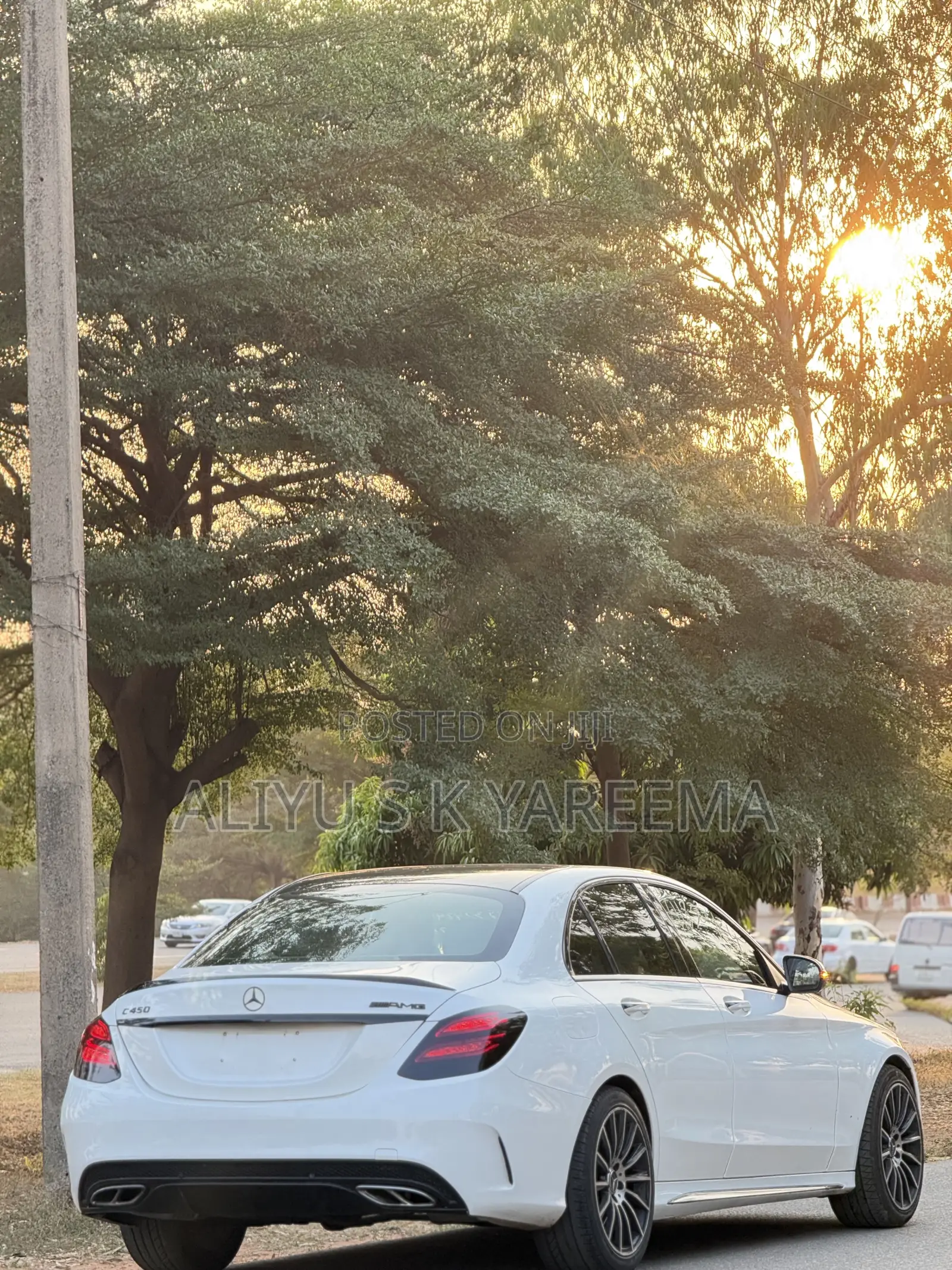 Mercedes-Benz C450 2017 White