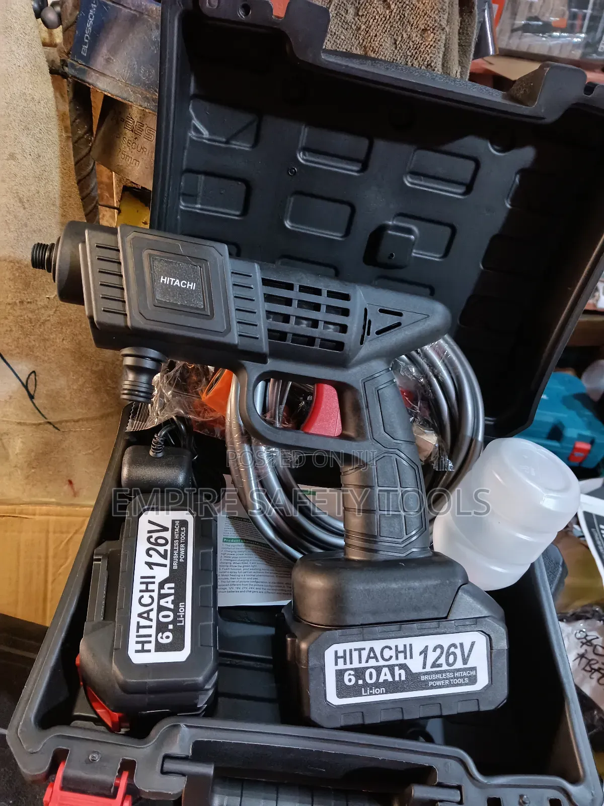 Hitachi Battery Pressure Washer