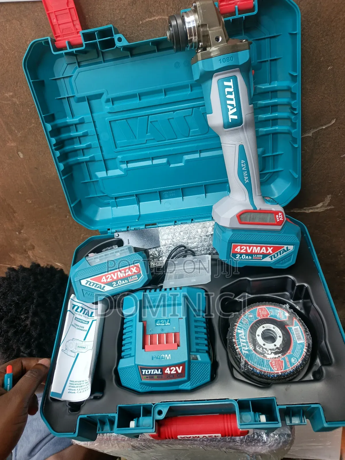 Total Cordless Angle Grinders 42vmax