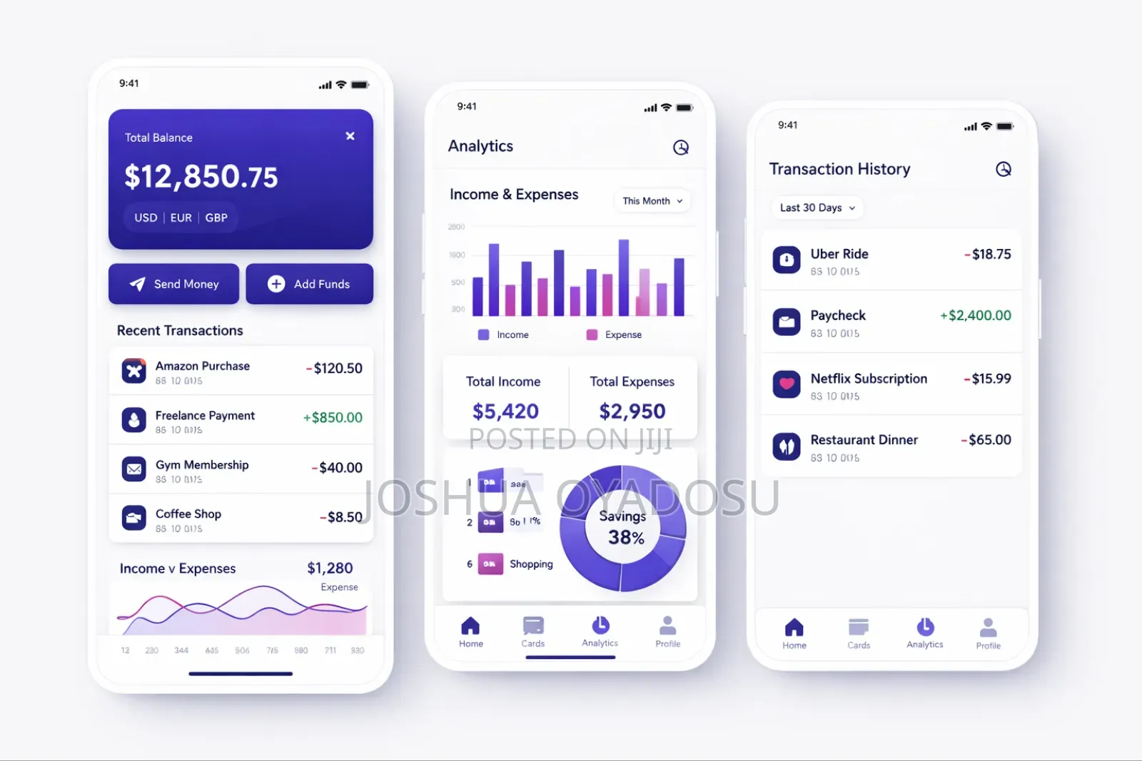 Finance Ui/Ux Design
