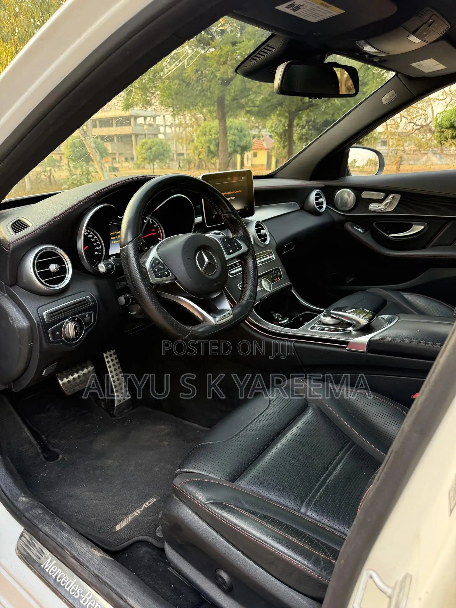 Mercedes-Benz C450 2017 White