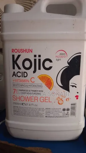 Kojic Acid + Vitamin C Shower Gel.