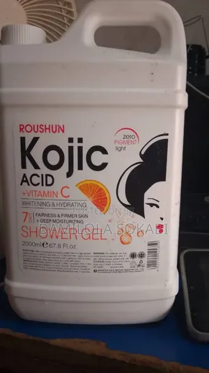 Kojic Acid + Vitamin C Shower Gel.